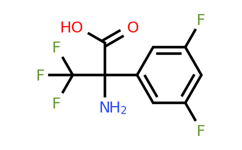 CAS 1411707-70-4 | 2-amino-2-(3,5-difluorophenyl)-3,3,3-trifluoropropanoic acid