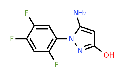 CAS 1411726-28-7 | 5-Amino-1-(2,4,5-trifluorophenyl)-1H-pyrazol-3-ol