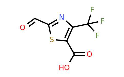 CAS 1411763-97-7 | 2-formyl-4-(trifluoromethyl)-1,3-thiazole-5-carboxylic acid