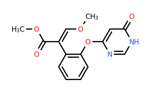 CAS 141190-60-5 | (E)-Methyl 3-methoxy-2-(2-((6-oxo-1,6-dihydropyrimidin-4-yl)oxy)phenyl)acrylate