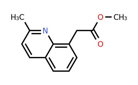CAS 1412256-13-3 | methyl 2-(2-methylquinolin-8-yl)acetate