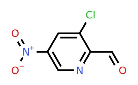 CAS 141238-22-4 | 3-Chloro-5-nitropicolinaldehyde