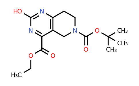 CAS 1412452-82-4 | 6-tert-Butyl 4-ethyl 2-hydroxy-7,8-dihydropyrido[4,3-d]pyrimidine-4,6(5H)-dicarboxylate