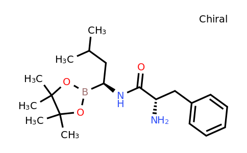CAS 1412937-52-0 | (S)-2-Amino-N-((S)-3-methyl-1-(4,4,5,5-tetramethyl-1,3,2-dioxaborolan-2-yl)butyl)-3-phenylpropanamide