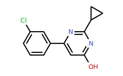 CAS 1412953-15-1 | 6-(3-Chlorophenyl)-2-cyclopropylpyrimidin-4-ol