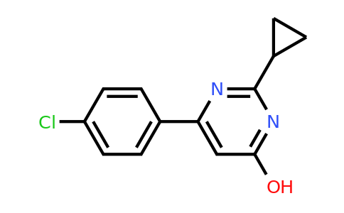 CAS 1412959-63-7 | 6-(4-Chlorophenyl)-2-cyclopropylpyrimidin-4-ol