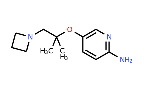 CAS 1413065-54-9 | 5-((1-(Azetidin-1-yl)-2-methylpropan-2-yl)oxy)pyridin-2-amine