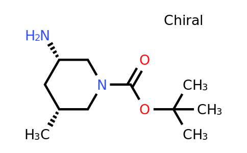 CAS 1413367-76-6 | tert-butyl cis-3-amino-5-methylpiperidine-1-carboxylate