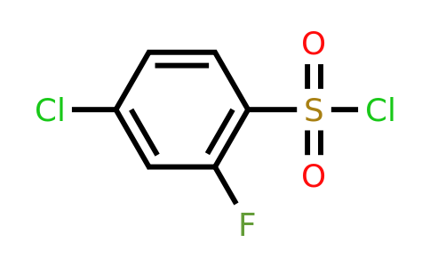 CAS 141337-26-0 | 4-chloro-2-fluorobenzene-1-sulfonyl chloride