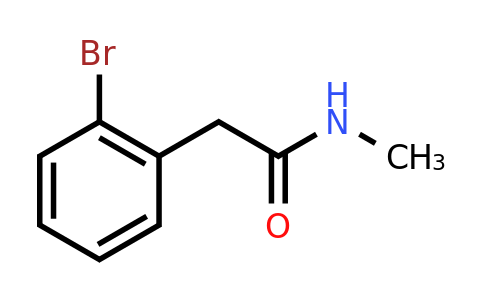 CAS 141438-47-3 | 2-(2-Bromophenyl)-N-methylacetamide