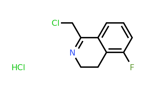CAS 141463-78-7 | 1-(chloromethyl)-5-fluoro-3,4-dihydroisoquinoline hydrochloride