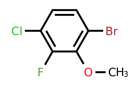 CAS 1414870-75-9 | 1-Bromo-4-chloro-3-fluoro-2-methoxybenzene