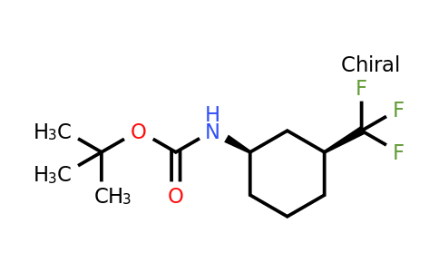 CAS 1414873-98-5 | tert-butyl N-[cis-3-(trifluoromethyl)cyclohexyl]carbamate