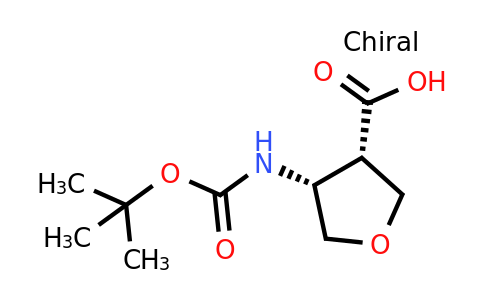 CAS 1414958-20-5 | cis-4-tert-butoxycarbonylamino-tetrahydro-furan-3-carboxylic acid