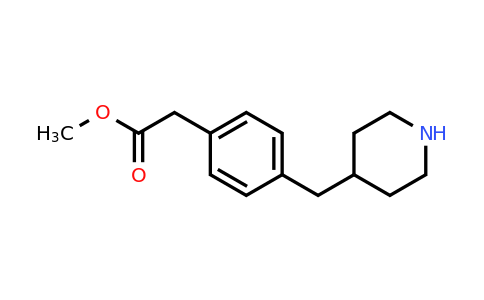 CAS 1414958-24-9 | (4-Piperidin-4-ylmethyl-phenyl)-acetic acid methyl ester