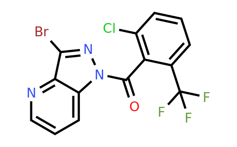 CAS 1414958-43-2 | (3-Bromo-pyrazolo[4,3-b]pyridin-1-yl)-(2-chloro-6-trifluoromethyl-phenyl)-methanone