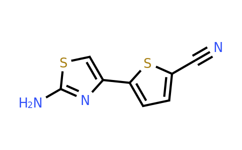 CAS 1414958-61-4 | 5-(2-aminothiazol-4-yl)thiophene-2-carbonitrile