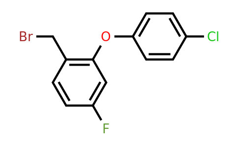 CAS 1414958-69-2 | 1-Bromomethyl-2-(4-chloro-phenoxy)-4-fluoro-benzene