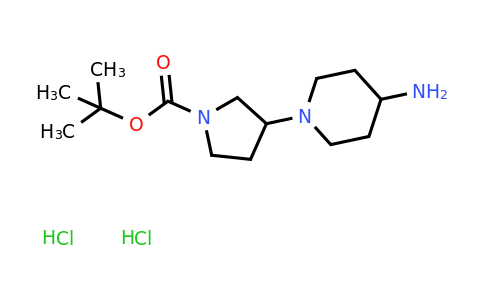 CAS 1414958-97-6 | 3-(4-Amino-piperidin-1-yl)-pyrrolidine-1-carboxylic acid tert-butyl ester dihydrochloride