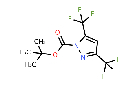CAS 1414958-98-7 | 3,5-Bis-trifluoromethyl-pyrazole-1-carboxylic acid tert-butyl ester