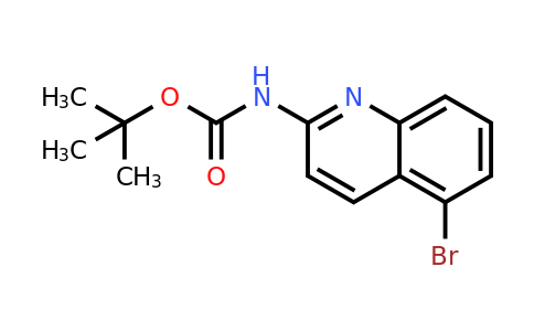 CAS 1414959-06-0 | (5-Bromo-quinolin-2-yl)-carbamic acid tert-butyl ester