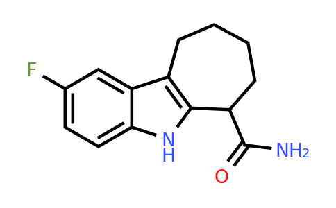 CAS 1414959-07-1 | 2-Fluoro-5,6,7,8,9,10-hexahydro-cyclohepta[b]indole-6-carboxylic acid amide