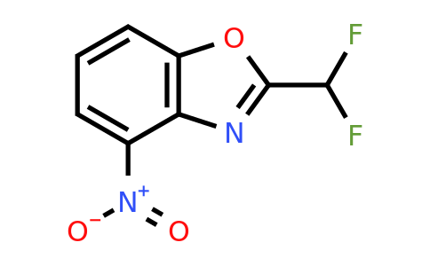 CAS 1414959-16-2 | 2-Difluoromethyl-4-nitro-benzooxazole