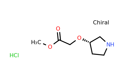 CAS 1414960-56-7 | (S)-(Pyrrolidin-3-yloxy)-acetic acid methyl ester hydrochloride