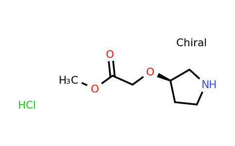 CAS 1414960-62-5 | (R)-(Pyrrolidin-3-yloxy)-acetic acid methyl ester hydrochloride