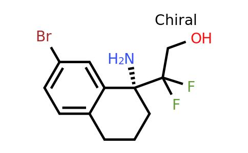 CAS 1415108-40-5 | (R)-2-(1-Amino-7-bromo-1,2,3,4-tetrahydronaphthalen-1-yl)-2,2-difluoroethanol