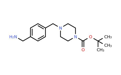 CAS 1415109-59-9 | tert-Butyl 4-(4-(aminomethyl)benzyl)piperazine-1-carboxylate