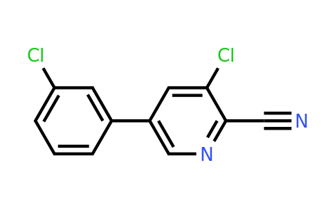 CAS 1415226-38-8 | 3-chloro-5-(3-chlorophenyl)pyridine-2-carbonitrile