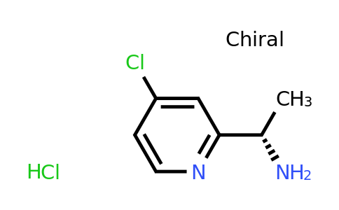 CAS 1415257-52-1 | (S)-1-(4-Chloropyridin-2-yl)ethanamine hydrochloride