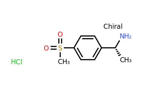 CAS 1415257-65-6 | (1R)-1-(4-methanesulfonylphenyl)ethan-1-amine hydrochloride