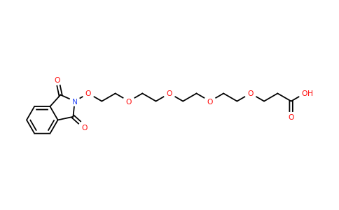 CAS 1415328-83-4 | 3-[2-[2-[2-[2-(1,3-dioxoisoindolin-2-yl)oxyethoxy]ethoxy]ethoxy]ethoxy]propanoic acid