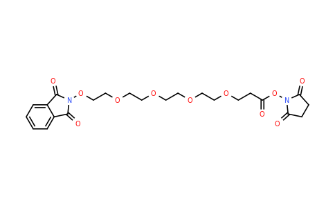 CAS 1415328-95-8 | 2,5-dioxopyrrolidin-1-yl 1-(1,3-dioxoisoindolin-2-yloxy)-3,6,9,12-tetraoxapentadecan-15-oate