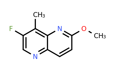CAS 1415415-01-8 | 7-fluoro-2-methoxy-8-methyl-1,5-naphthyridine