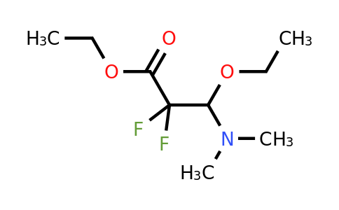 CAS 141546-96-5 | Ethyl 3-(dimethylamino)-3-ethoxy-2,2-difluoropropanoate