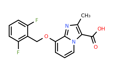 CAS 1415501-19-7 | 8-(2,6-Difluoro-benzyloxy)-2-methyl-imidazo[1,2-a]pyridine-3-carboxylic acid