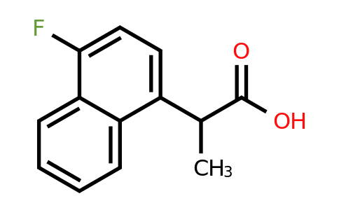 CAS 1415559-59-9 | 2-(4-Fluoro-naphthalen-1-yl)-propionic acid