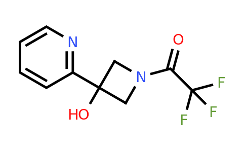 CAS 1415562-33-2 | 2,2,2-Trifluoro-1-(3-hydroxy-3-(pyridin-2-yl)azetidin-1-yl)ethan-1-one
