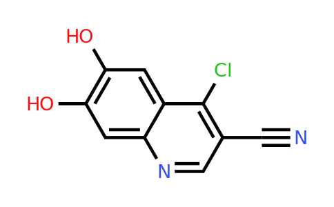 CAS 1415562-51-4 | 4-Chloro-6,7-dihydroxyquinoline-3-carbonitrile