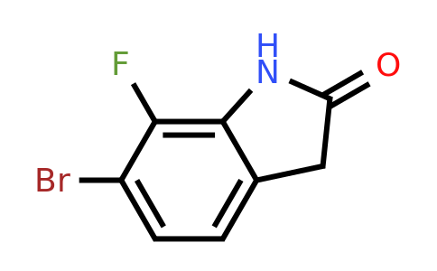 CAS 1415580-09-4 | 6-Bromo-7-fluoroindolin-2-one