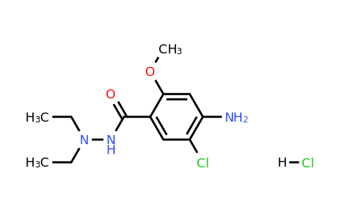 CAS 1415719-66-2 | 4-Amino-5-chloro-N',N'-diethyl-2-methoxybenzohydrazide hydrochloride