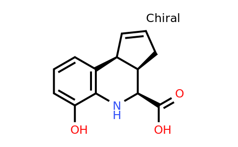 CAS 1415811-61-8 | (3aR,4S,9bS)-6-Hydroxy-3a,4,5,9b-tetrahydro-3H-cyclopenta[c]quinoline-4-carboxylic acid