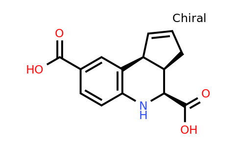 CAS 1415811-74-3 | (3aR,4S,9bS)-3a,4,5,9b-Tetrahydro-3H-cyclopenta[c]quinoline-4,8-dicarboxylic acid