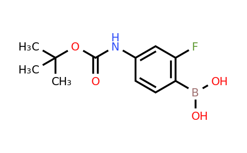 CAS 1415960-56-3 | 2-Fluoro-4-(tert-butoxycarbonylamino)phenylboronic acid