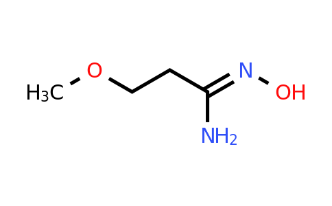CAS 1415986-63-8 | N'-Hydroxy-3-methoxypropanimidamide