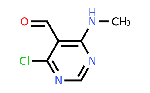 CAS 14160-94-2 | 4-Chloro-6-(methylamino)pyrimidine-5-carbaldehyde