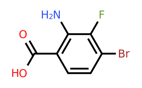 CAS 1416013-62-1 | 2-amino-4-bromo-3-fluorobenzoic acid